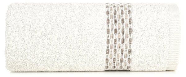 BAVLNENÝ UTERÁK RIVA 70X140 CM KRÉMOVÁ