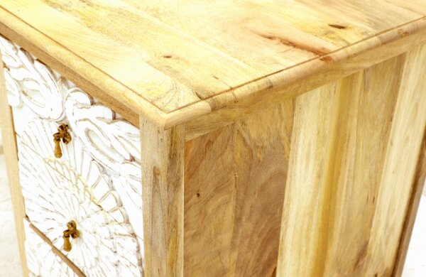 Písací stôl Sita 130x76x70 indický masív mango