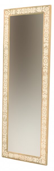 Zrkadlo Sita 60x170 indický masív mango