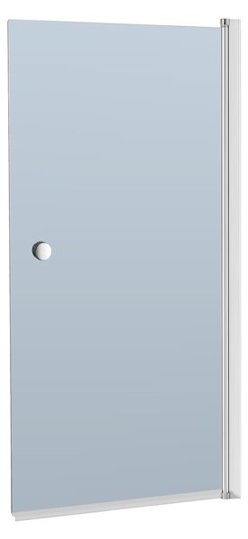 Novoterm Jednodielna vaňová zástena NV-Cristal 4 70x140, chróm/grafit