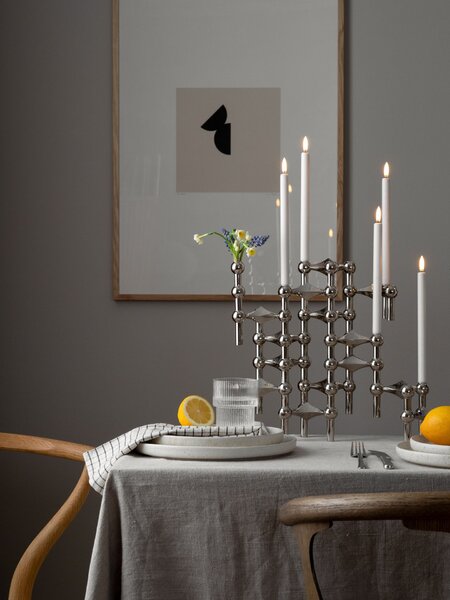 Voskové LED sviečky White – set 2 ks