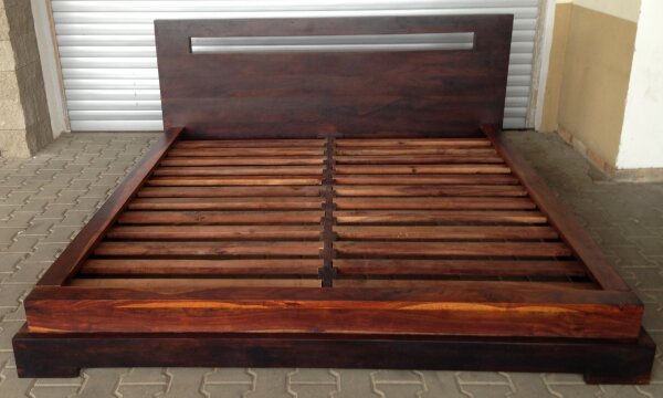 Posteľ Tara 160x200 indický masív palisander