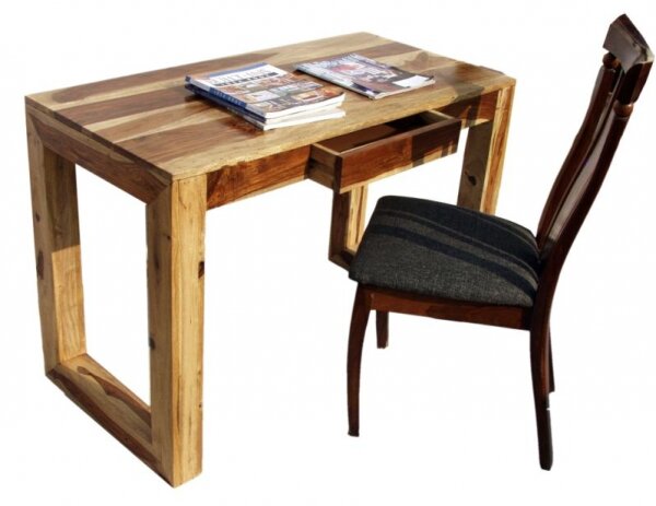 Písací stôl Tara 110x76x60 indický masív palisander