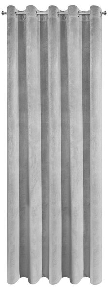 ZATEMŇOVACÍ ZÁVES NA KRÚŽKOCH VILLA 140X250 CM SIVÁ