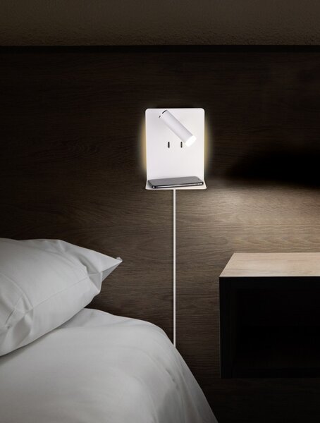 TRIO 222570231 Element nástenné svietidlo LED 1x3W 240L 3000K USB port
