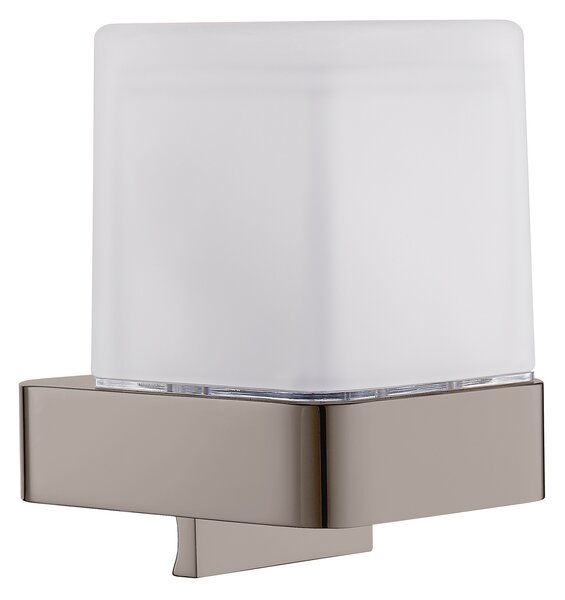 Slezák - RAV Dávkovač tekutého mydla sklenený NIL - NLA0304MGL, Metal Grey lesk