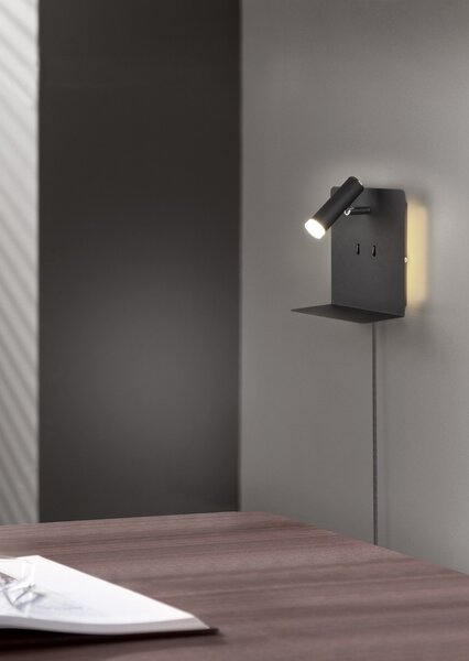 TRIO 222570232 Element nástenné svietidlo LED 1x3W 240L 3000K USB port