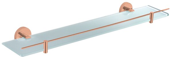 Slezák - RAV Polička sklenená 600 mm COLORADO - COA0900/60ZRL, Ružové zlato lesk