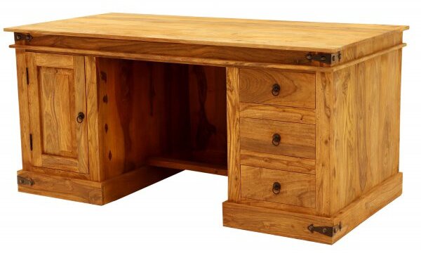Písací stôl Jali 160x76x80 z indického masívu palisander