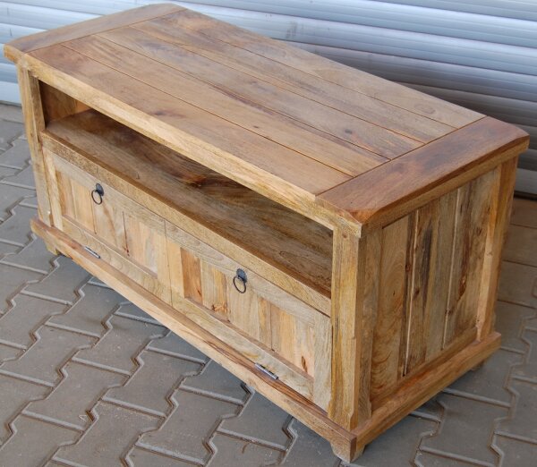 TV stolík Devi 120x60x45 indický masív mango