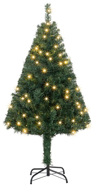 Umelý vianočný stromček s LED sviečkami - 120 cm
