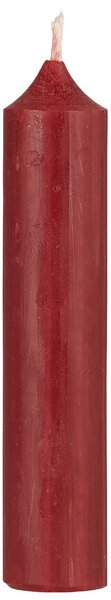 Sviečka Red Rustic 11 cm