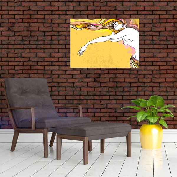 Obraz - Dievča (70x50 cm)