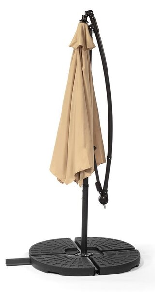 Béžový slnečník ø 300 cm Happy Sun – Essentials