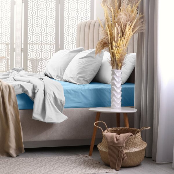 FROTÉ PRESTIERADLO PREMIUM 90X200 CM MODRÉ
