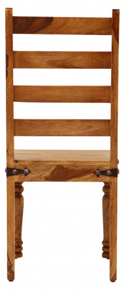 Stolička Jali z indického masívu palisander