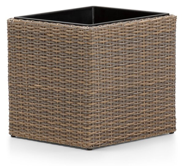 Súprava sivých záhradných kvetináčov Essentials Natural