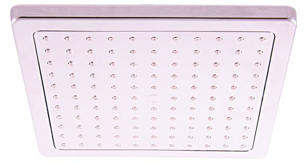 Slezák - RAV Hlavová sprcha hranatá plastová 20x20cm - PS0051, Chróm