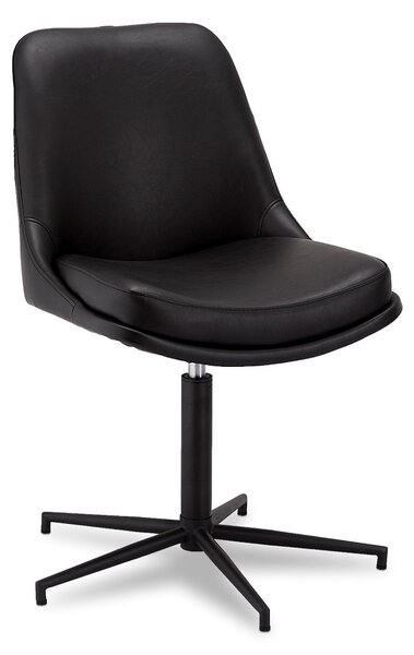 Dizajnová stolička Aeneas, čierna