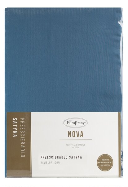 MAKOSATÉNOVÉ PRESTIERADLO NOVA 160X210 CM TMAVOMODRÉ