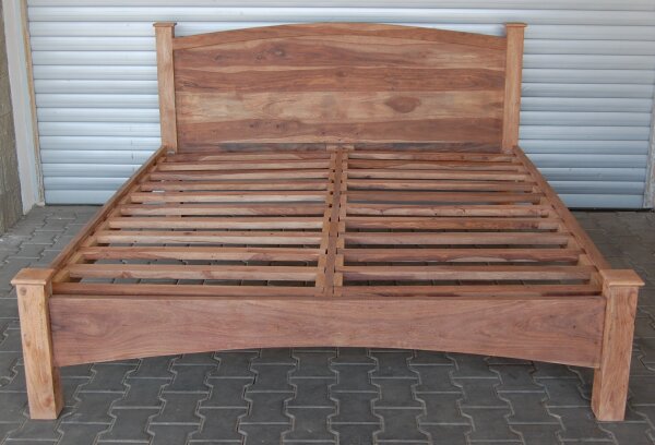 Posteľ Rami 180x200 indický masív palisander