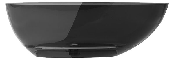 Besco Voľne stojaca vaňa zo syntetickej živice Xara 160 Carbon Grey