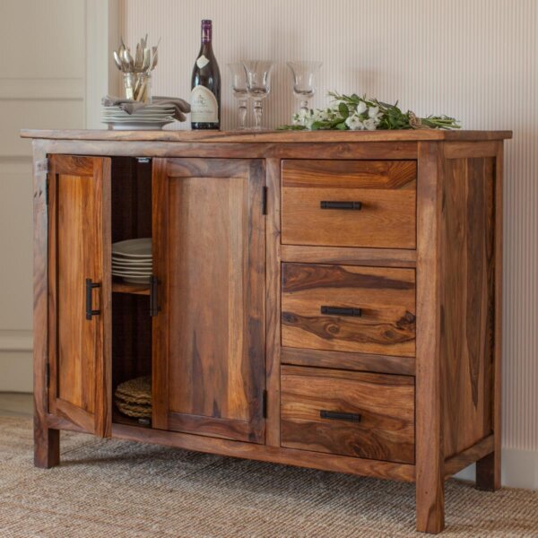 Komoda Rami 140x90x45 indický masív palisander