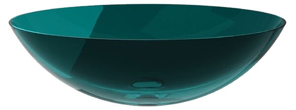 Besco Umývadlo na dosku zo syntetickej živice Anya 50x35 cm Ocean Breeze s výpustom Click-Clack BESCO-Typ výpuste: Click-Clack bez prepadu, chróm