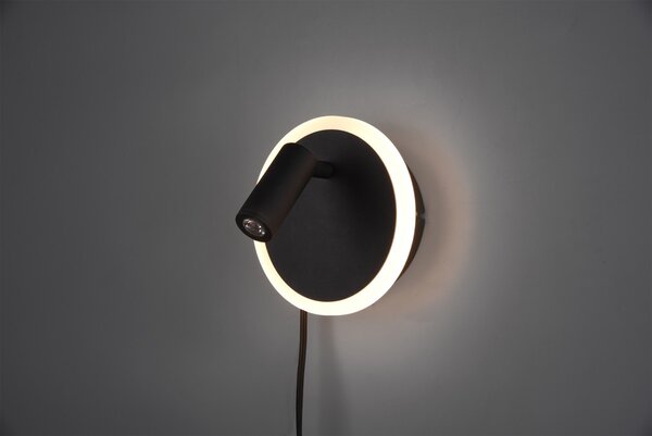 Trio 229210232 LED nástenné svietidlo Jordan 1x5W + 1x2W| 3000K