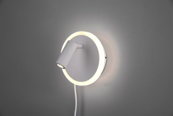 Trio 229210231 LED nástenné svietidlo Jordan 1x5W + 1x2W | 3000K