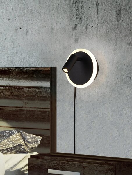 Trio 229210232 LED nástenné svietidlo Jordan 1x5W + 1x2W| 3000K