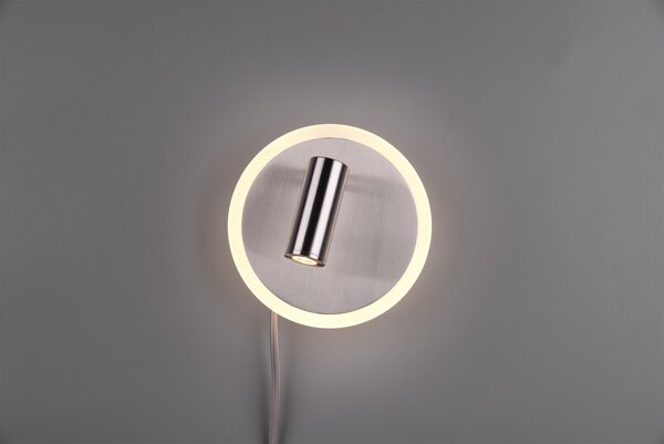 Trio 229210207 LED nástenné svietidlo Jordan 1x5W + 1x2W | 3000K