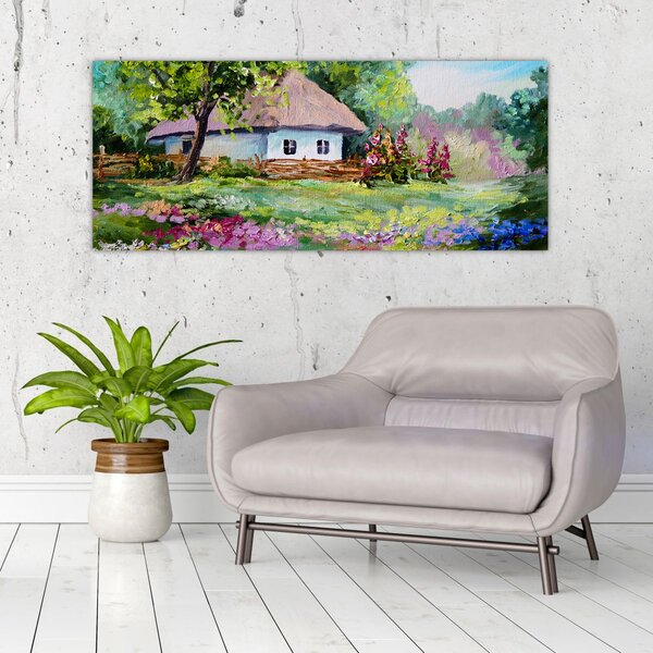 Obraz - Chalupa (120x50 cm)