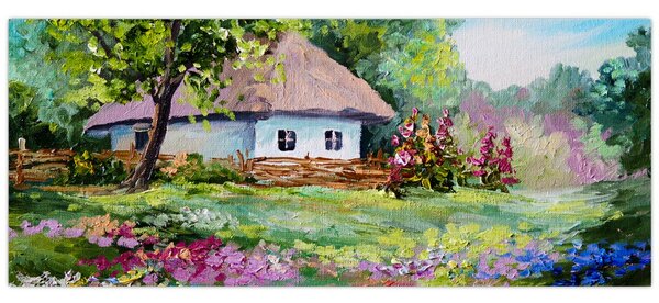 Obraz - Chalupa (120x50 cm)