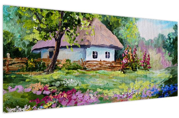 Obraz - Chalupa (120x50 cm)