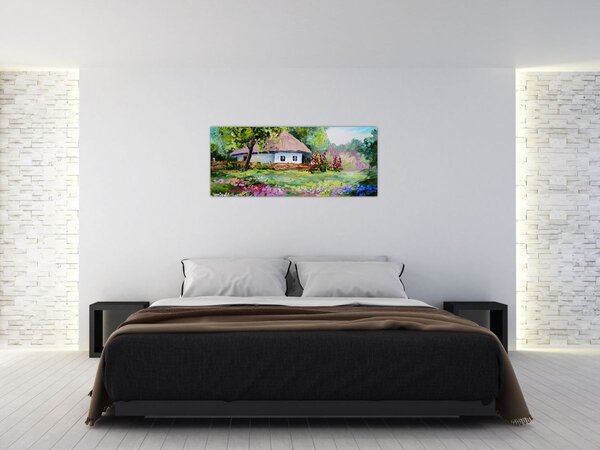 Obraz - Chalupa (120x50 cm)