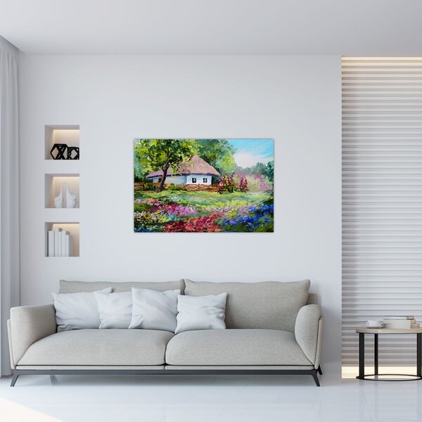 Obraz - Chalupa (90x60 cm)
