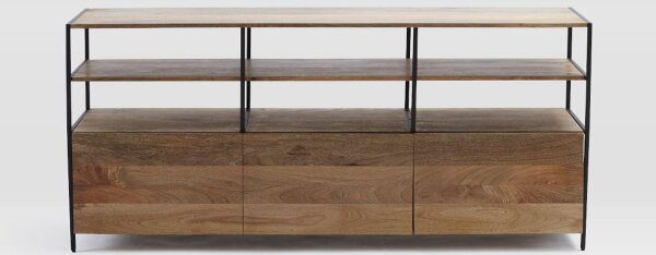 TV stolík Gita 160x75x45 indický masív mango