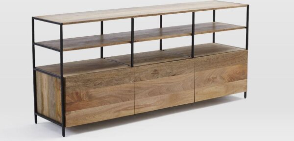 TV stolík Gita 160x75x45 indický masív mango