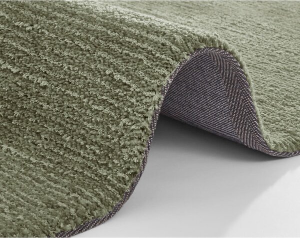 Tmavozelený koberec Mint Rugs Supersoft, 120 x 170 cm