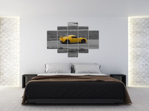 Obraz - Rýchle auto (150x105 cm)