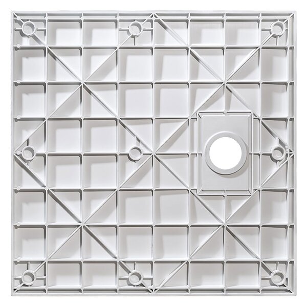Besco Štvorcová sprchová vanička z SMC kompozitu VEXO MARBLE SQ 80x80 (90x90) BESCO-Rozmery: 80x80