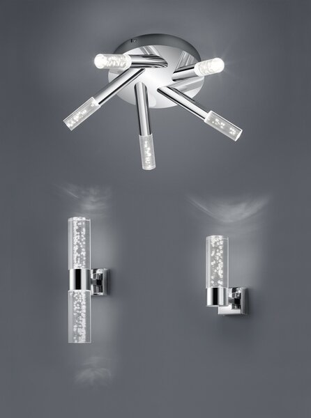 TRIO 282410206 Bolsa nástenné svietidlo LED 2x3W 300lm 3000K IP44