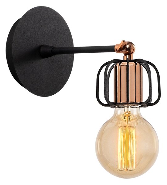 Opviq Nástenná lampa Demre čierna