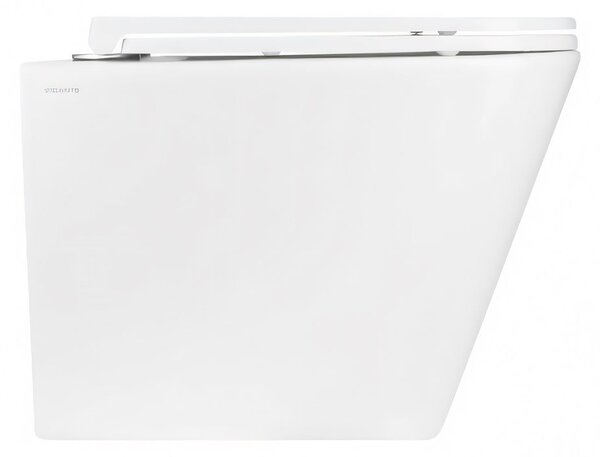 Hydroland Závesná WC misa so SoftClose sedadlom Feret Tornado, biela