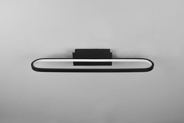 Trio 283779132 LED nástenné svietidlo Gianni 1x22W | 2700lm | 3000K | IP44 - vypínač na tele, čierna