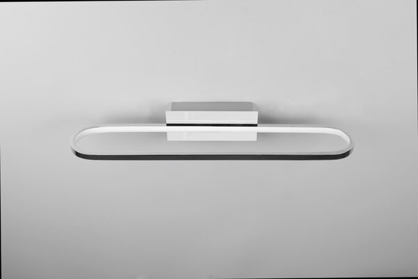 Trio 283770106 LED nástenné svietidlo Gianni 1x22W | 2700lm | 3000K | IP44 - vypínač na tele, chróm