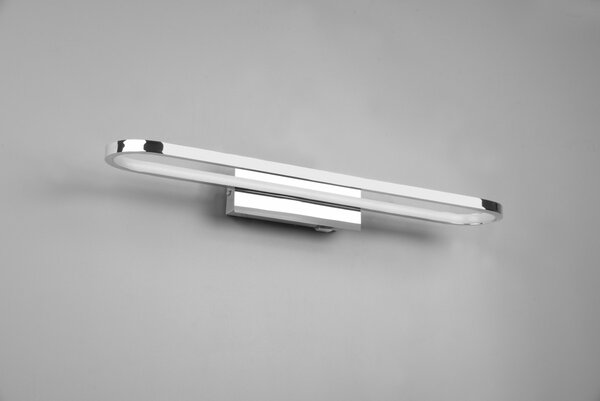 Trio 283770106 LED nástenné svietidlo Gianni 1x22W | 2700lm | 3000K | IP44 - vypínač na tele, chróm