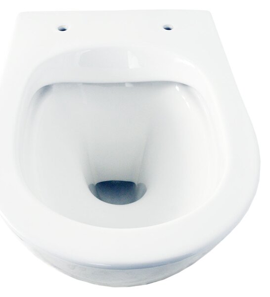 Hydroland Závesná WC misa so SoftClose sedadlom Karat, biela