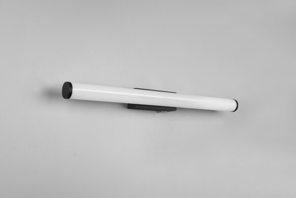 Trio 283270232 LED nástenné svietidlo Mattimo 1x6,5W | 680lm | 3000K | IP44 - vypínač na tele, čierna